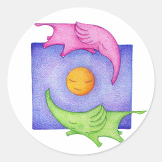 Elephants Can Fly! Sticker