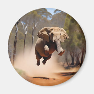 Elephants Can Jump, Fridge Magnet