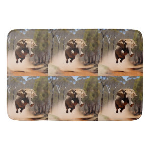 Elephants Can Jump, Memory Foam Bathmat