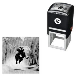 Elephants Can Jump, Self-inking Stamp