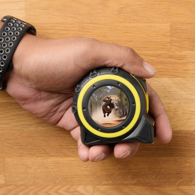 Elephants Can Jump, Tape Measure 1 (Home)