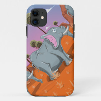 Elephants iPhone 11 Case