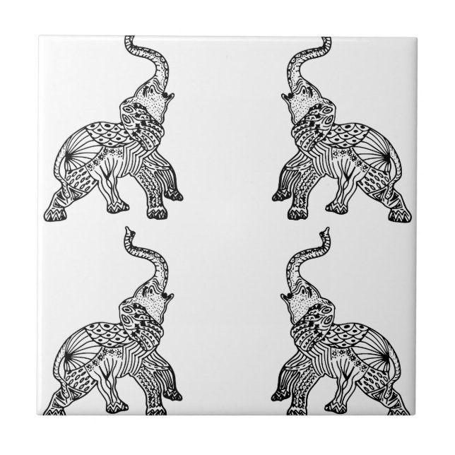 Elephants commands it tile (Front)