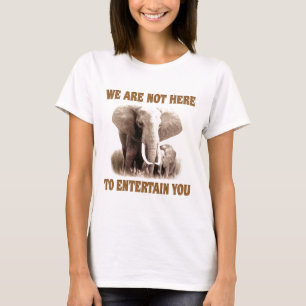 Elephants Deserve Respect T-Shirt