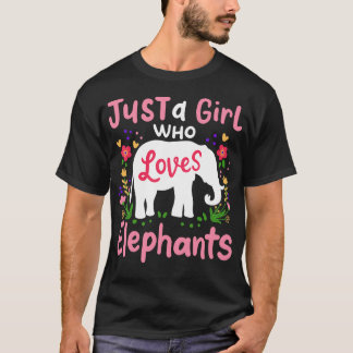 Elephants Elephant Lover 2 T-Shirt