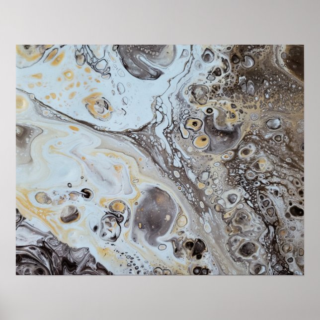 Elephants Frolicking 16x20 Poster (Front)