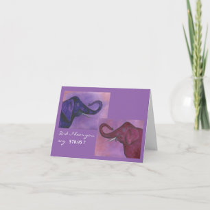 Elephants Humourous 79th Birthday Card