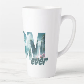 Elephants in a dream world - best mom ever latte mug