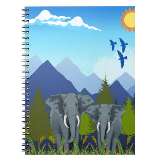 Elephants in the Forest  Notebook