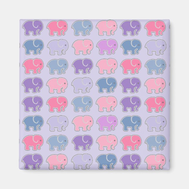 Elephants Magnet (Front)