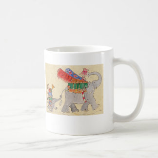 Elephants' Moving Day Coffee Mug