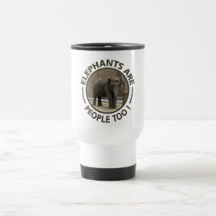 ELEPHANTS mug - choose style & colour
