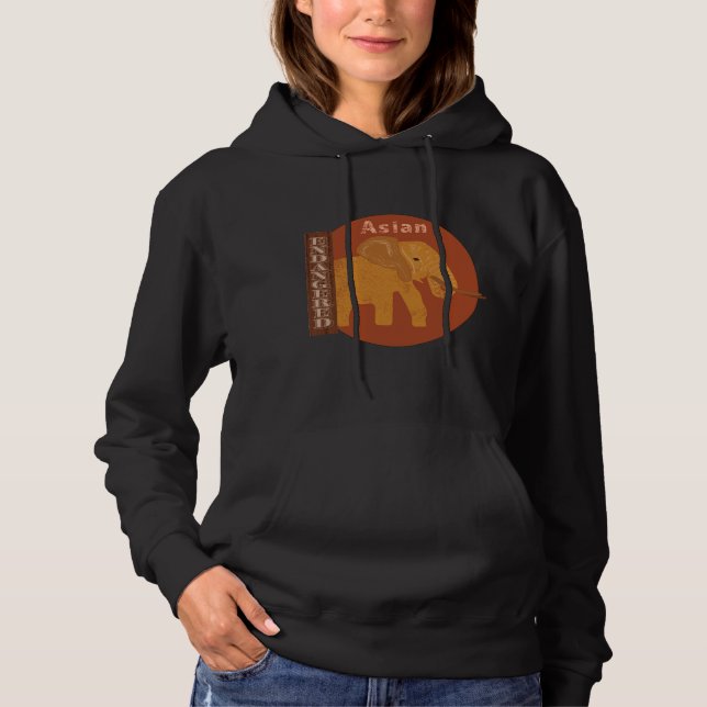 Elephants Need Our Help Hoodie (Front)
