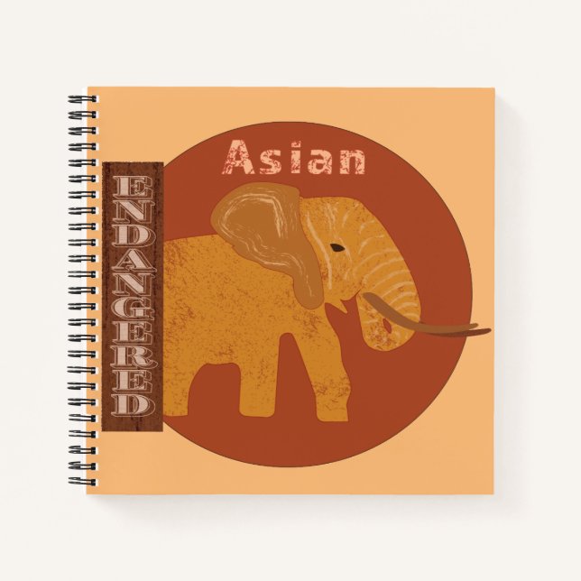 Elephants Need Our Help Notebook (Front)