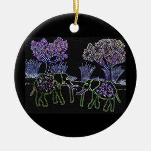 Elephants Never Forget Ornaments