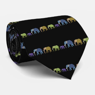 Elephants Never Forget Tie