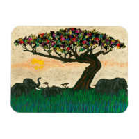 Elephants on the Planes of Africa