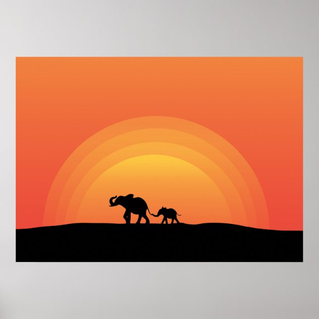 Elephants Poster (Front)