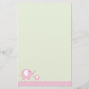 Elephants Stationery