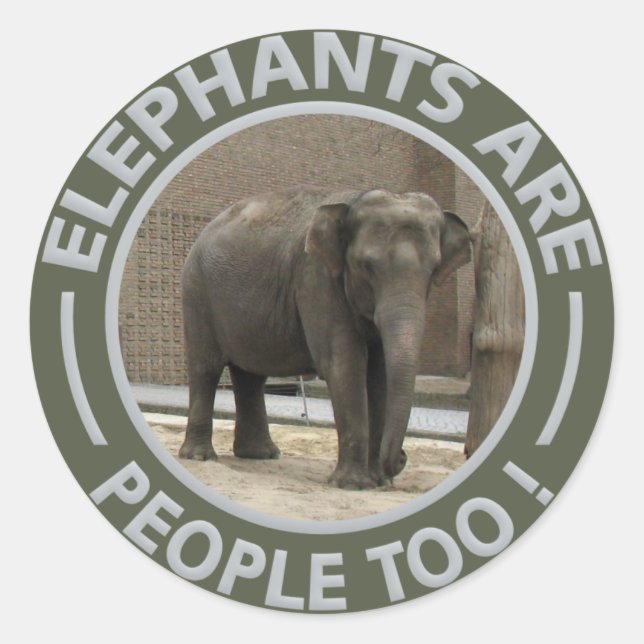 ELEPHANTS stickers (Front)