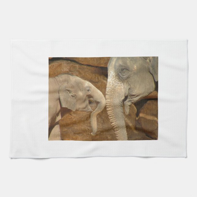 ELEPHANTS TEA TOWEL (Horizontal)