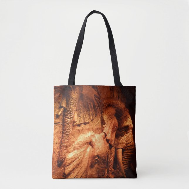 Elephants Tote Bag (Front)