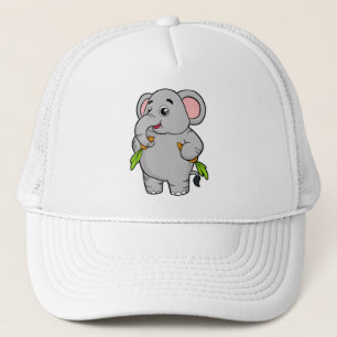 Elephants with Carrots Trucker Hat