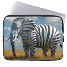 Elephant's Zebra Disguise