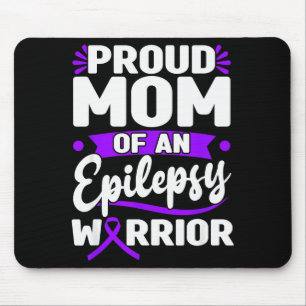 Elepsy Suprt Warrior Elepsy Awareness Month For Wo Mouse Mat