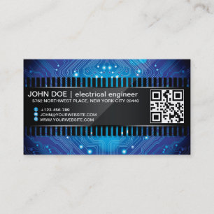 Eletronic Chip Style Business Card