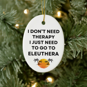 Eleuthera Ceramic Tree Decoration