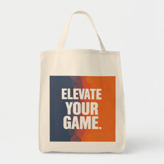 Elevate" and "Game Tote Bag