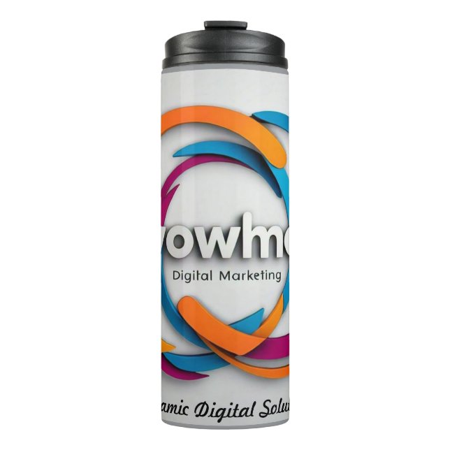 "Elevate. Engage. Excel." Thermal Tumbler (Front)