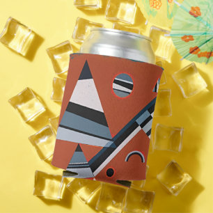 Elevate Your Chill with Kandinsky's Gris Artistic Can Cooler
