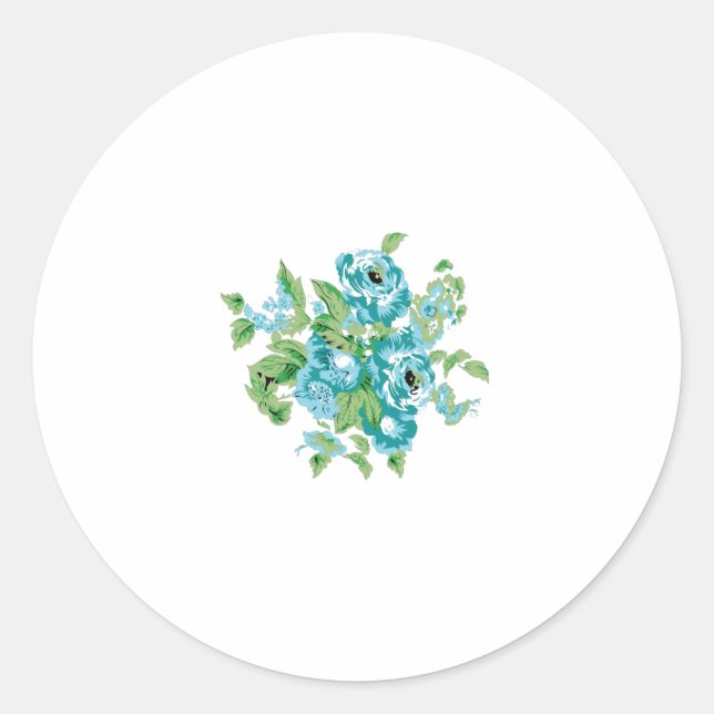 Elevate Your Design Game with ClassicRound Sticker (Front)