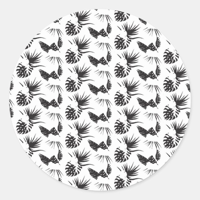 Elevate Your Design Game with ClassicRound Sticker (Front)