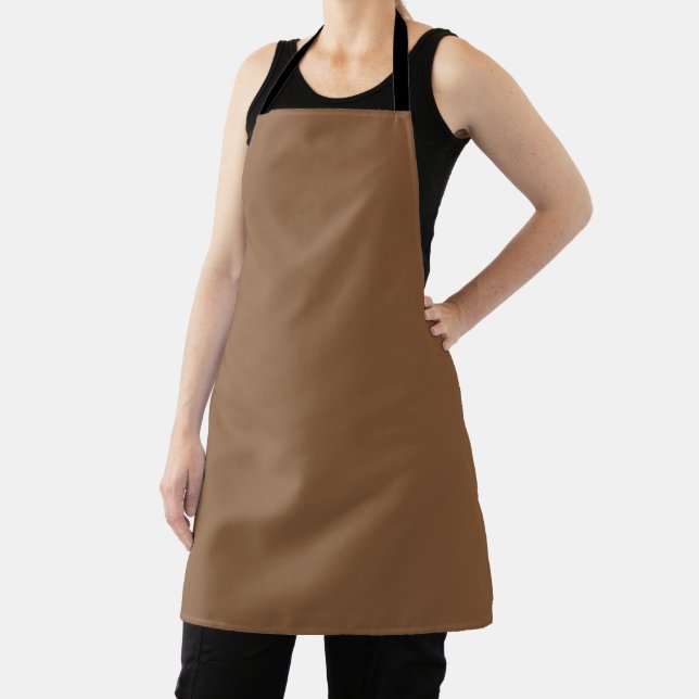 Elevate Your Design with a Brown Background Apron (Insitu)