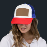 Elevate Your Design with a Brown Background Trucker Hat<br><div class="desc">Discover the power of using a brown background and white border in your graphic design. Elevate your website aesthetics with this elegant and minimalistic colour scheme. Perfect for banners and modern web design projects.</div>