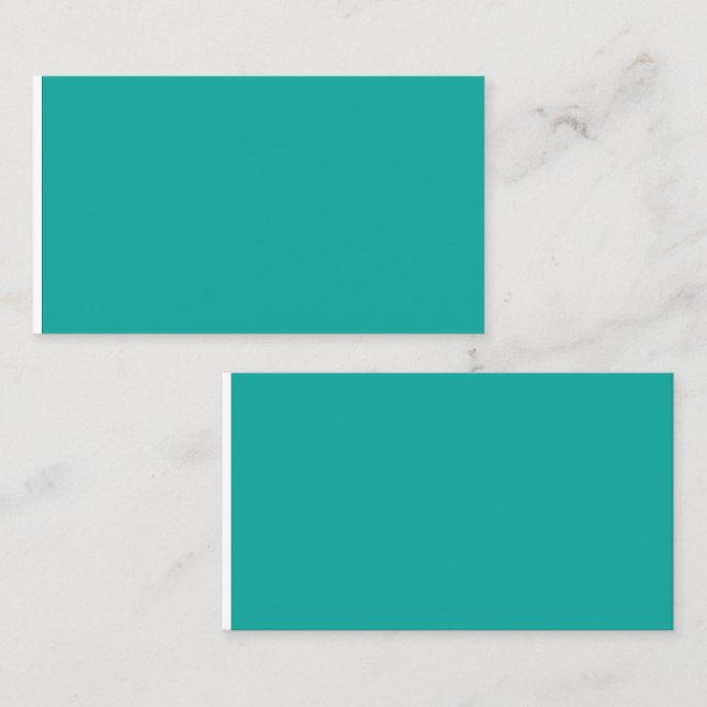 Elevate Your Design with a Green Background  Calling Card (Front/Back)