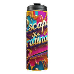 "Elevate Your Existence" Thermal Tumbler