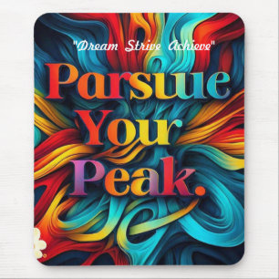 “Elevate Your Goals” Mouse Mat