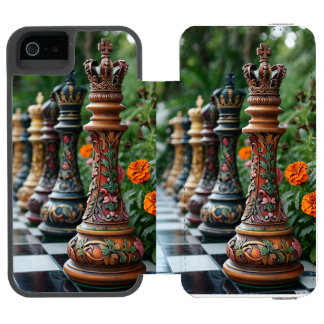Elevate Your iPhone Game with a Chess-Inspire Case Incipio Watson™ iPhone 5 Wallet Case