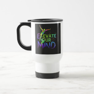 "Elevate Your Mind" Travel Coffee Mug