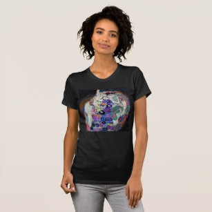 Elevate Your Senses with Klimt's Enchanted Virgin T-Shirt