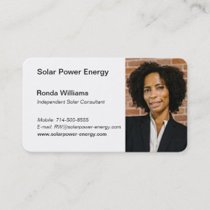 Elevate Your Solar Business With Custom Design  Card