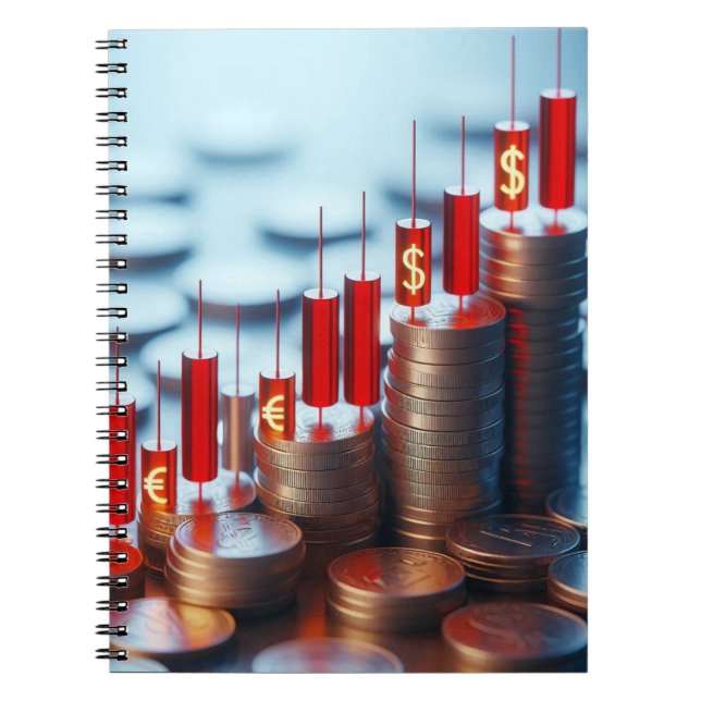 Elevate your space with trading-inspired art. 04 notebook (Front)