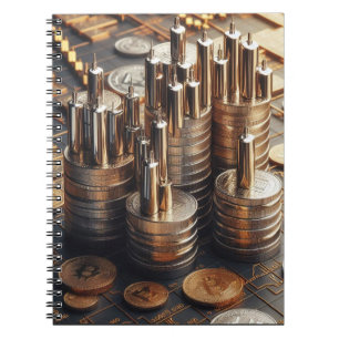 Elevate your space with trading-inspired art. 05 notebook