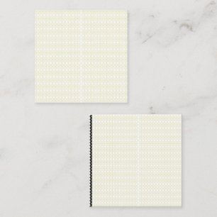 Elevate Your Space with White and Gold Geometric Calling Card