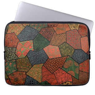 Elevate Your Style with the Colourful Polygonal Laptop Sleeve