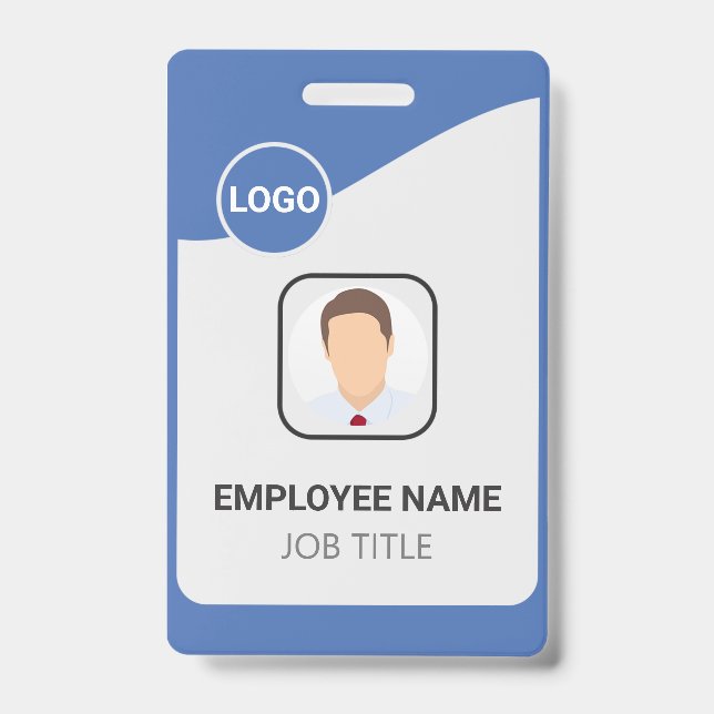 Elevate Your Team's Identity with Custom Employee  ID Badge (Front)